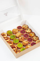 Handgemachte Mini Quiche Box